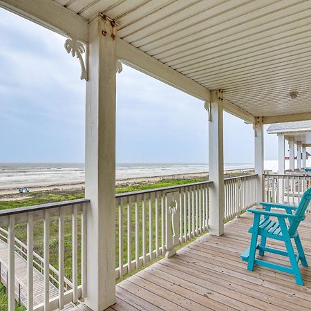 Beachfront Texas Retreat - 2 Decks, Patio And Views! Surfside Beach Εξωτερικό φωτογραφία