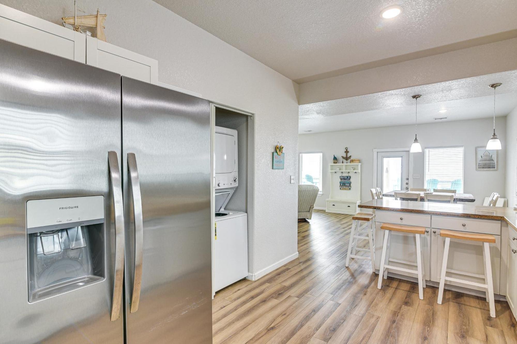 Beachfront Texas Retreat - 2 Decks, Patio And Views! Surfside Beach Εξωτερικό φωτογραφία